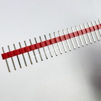 Connecteur de bande d'en-tête à une rangée 1x40 broches connecteur automatique mâle à pas de 2.54mm pour cartes PCB