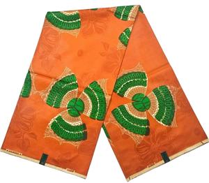 6 yarde Realwax Ankara Bazanridge africano tessuto stampato a cera in <span class=keywords><strong>Organza</strong></span> <span class=keywords><strong>di</strong></span> <span class=keywords><strong>cotone</strong></span> alto per abiti da festa popolari - Product Image 2
