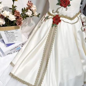 Abito Lungo Bianco Professionale di Alta Qualità per <span class=keywords><strong>Danza</strong></span>, Tutù Romantico per Spettacoli di Balletto per Bambine - Product Image 5