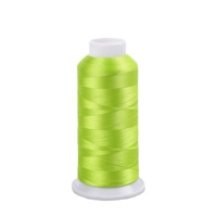 Fil à broder haute vitesse en polyester 120D/2 de haute qualité, 720 couleurs, fil à broder informatisé, 100% polyester