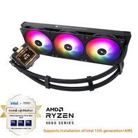 Refroidisseur de processeur à eau ARGB 360 FROZEN pour PC, radiateur 360 mm, roulement fluide, dissipateur thermique en cuivre et aluminium
