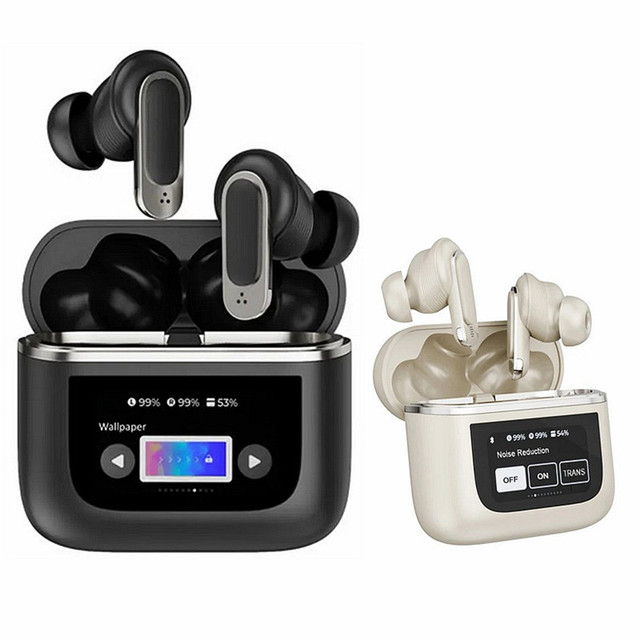 NEW TWS Tour Pro 2 Earphone Wireless Blue Tooth V8 Earbuds ANC Noise Cancelling Headphone in Ear Touch Screen Controls Headset