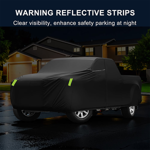 Truck Car Cover <b>Waterproof</b> All Weather Full Outdoor Pickup Cover UV Windproof Snow Rain Dust Hail Resistant OEM - Product Image 5