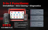 X431 IMMO PLUS Key Programming Car Scanner Tool with X-PROG3 Programmer Launch X431 Immo Elite Pad Plus Pro
