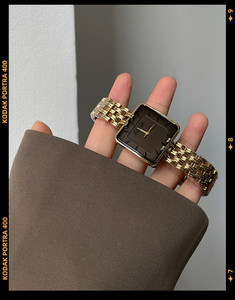 Reloj de Cuarzo de Lujo para <span class=keywords><strong>Mujer</strong></span> 2026, Esfera Cuadrada, Correa de Acero Inoxidable, Puntero Analógico, Moderno, Resistente al Agua - Product Image 6