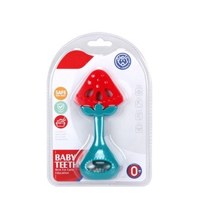Mordedores para Bebés Libres de BPA, Juguetes de Frutas a Granel: Sandía, Naranja, Fresa, Manzana, Juguetes Sensoriales para Bebés, Juguetes Masticables para Bebés, Sonajeros de Grado Alimenticio - Product Image 2