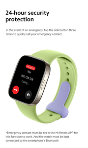 นาฬิกาอัจฉริยะ Xiaomi Redmi Watch <span class=keywords><strong>3</strong></span> หน้าจอ AMOLED สี่เหลี่ยมขนาด 1.75 นิ้ว มาตรฐานกันน้ำ IP67 สายหนัง พร้อมเข็มทิศ รองรับการโทรแบบไร้สาย/GPS - Product Image 6