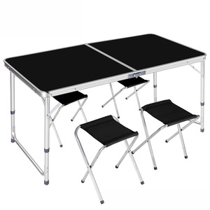 Tavolo Pieghevole in Lega di Alluminio Resistente <span class=keywords><strong>per</strong></span> <span class=keywords><strong>Campeggio</strong></span> e Attività all'Aperto, Portatile con Ganci Laterali, Scrivania Multifunzionale <span class=keywords><strong>per</strong></span> Picnic e Barbecue - Product Image 5