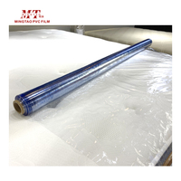 Film souple en PVC transparent, résistant à l'humidité, moulé par soufflage, pour l'emballage de meubles et de matelas, en rouleau