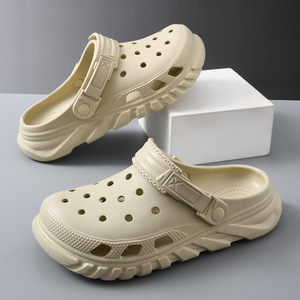 Chaussures d'eau <span class=keywords><strong>Crocs</strong></span> pour hommes à semelle épaisse en EVA, anti-odeur, pour l'été et les activités de plein air - Product Image 2