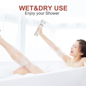 3 Trong 1 Ướt/Khô Điện Cơ Thể Tóc Tông Đơ Không Thấm Nước Trên Khuôn Mặt Tóc Loại Bỏ Máy Cạo Râu Dao Cạo Cho Không Đau Cắt Tỉa của Mu Fa - Product Image 5