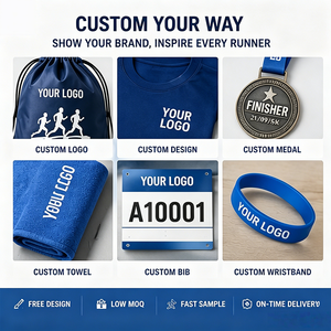 Kit <span class=keywords><strong>de</strong></span> Regalo Personalizado para Maratón con Logotipo, Set <span class=keywords><strong>de</strong></span> Regalo para Carrera, Bolsa con Cordón, Camiseta, Medalla, Toalla, Artículos Promocionales <span class=keywords><strong>Deportivos</strong></span> para <span class=keywords><strong>Eventos</strong></span> <span class=keywords><strong>de</strong></span> Carrera - Product Image 4