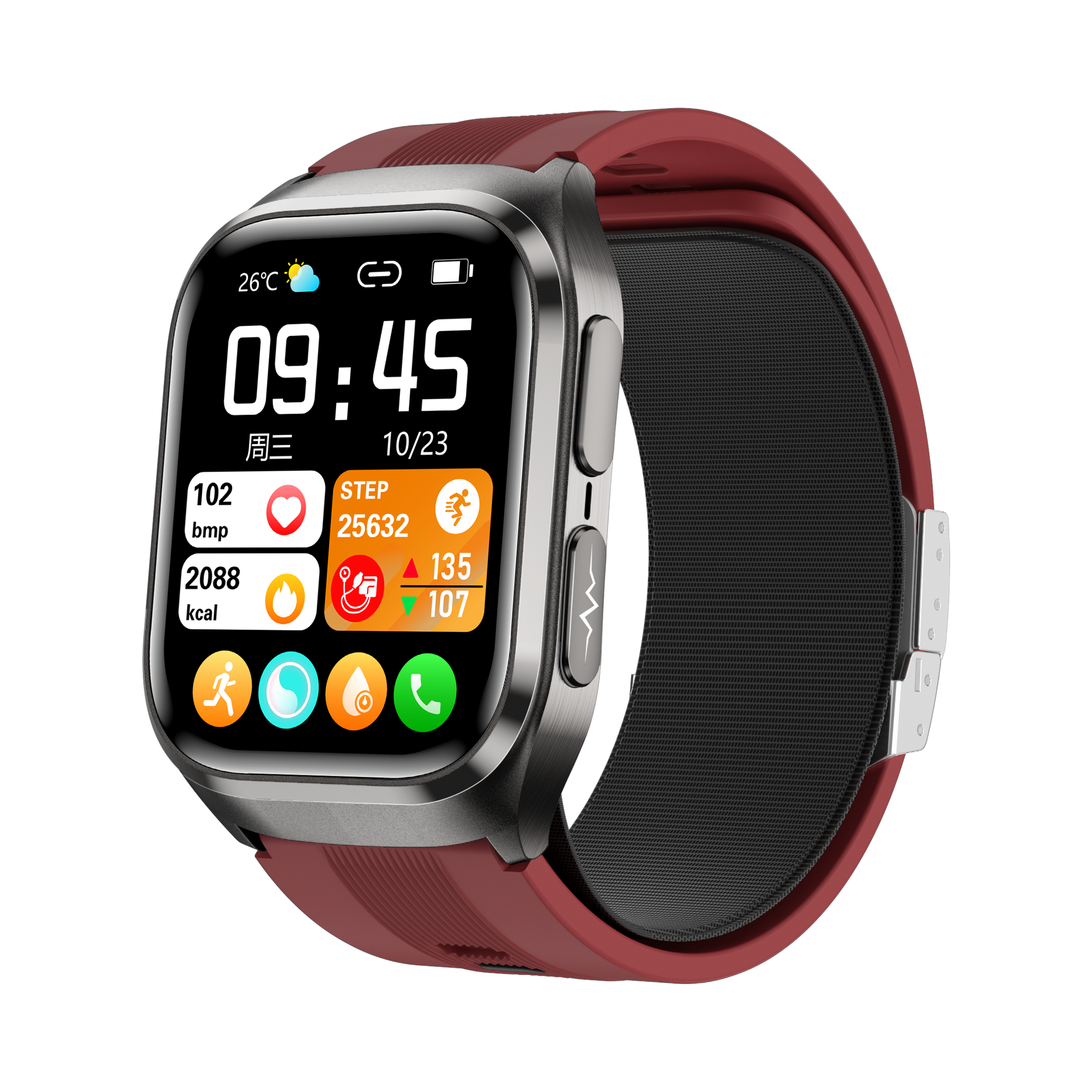 1 to 1 Designer S17 Air Pump Type Precise Blood Pressure and Electrocardiogram Health High-end Smart Watch Moulds