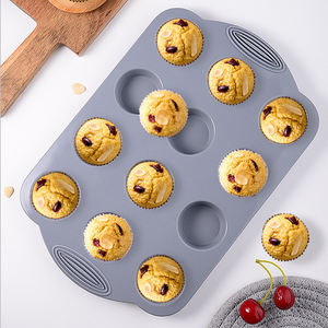 Moldes <span class=keywords><strong>De</strong></span> <span class=keywords><strong>Silicona</strong></span> <span class=keywords><strong>De</strong></span> Alta Calidad Para <span class=keywords><strong>Muffins</strong></span> Pan 12 Tazas <span class=keywords><strong>Molde</strong></span> <span class=keywords><strong>De</strong></span> <span class=keywords><strong>Silicona</strong></span> Para Magdalenas <span class=keywords><strong>Molde</strong></span> <span class=keywords><strong>De</strong></span> Hornear Cupcake <span class=keywords><strong>De</strong></span> Queso Antiadherente - Product Image 4