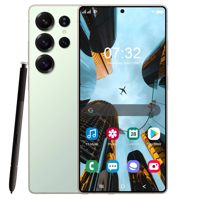 Robust Construction S25 Ultra 4G Smartphone Octa Core Android 13 Smartphone Big Screen 4K 5000mAh Battery Dual SIM Brand New