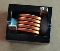 Transformateur de puissance toroïdal à courant élevé personnalisé Flyback Topologie 50Hz/60Hz Bobine d'inductance de fil de cuivre plat pour l'audio