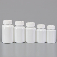 Bouteille pharmaceutique en plastique HDPE de bonne qualité, 150 ml, 175 ml, 200 ml, 225 ml, 250 ml, 300 ml, pour capsules et pilules