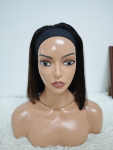 Promoción de $37 Letsfly, Pelucas de Cabello Virgen Vietnamita de Grado 12A, Pelucas de Cabello Liso Natural de 10 y 12 Pulgadas, Pelucas de Colores - Product Image 4