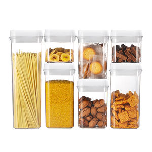 Recipientes Herméticos de Plástico Transparente para Almacenamiento de Alimentos en <span class=keywords><strong>la</strong></span> Cocina - Product Image 2