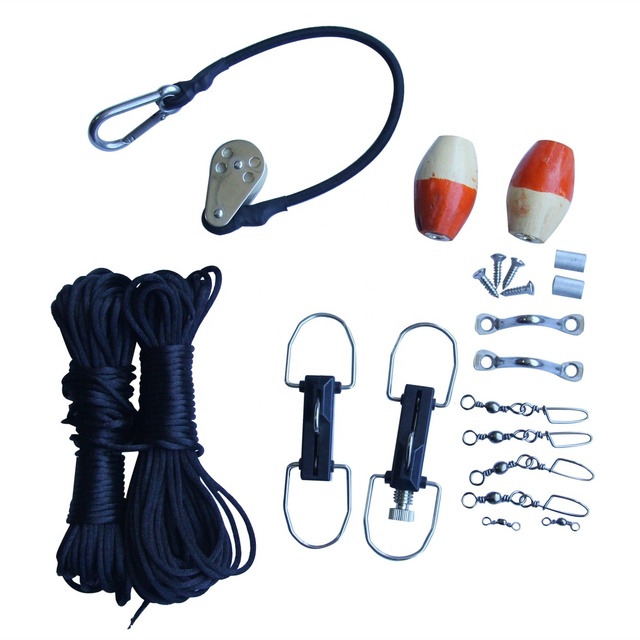 Xiamen Sunshine Marine Top Quality Boat Accessories Premium Rigging Kit Black 1 Pair For Yacht Boat Ship