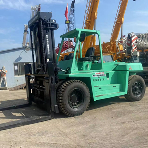 <b>Used</b> Mitsubishi FD150 Diesel Engine Forklift 15 Ton Capacity Two Stage Mast Japan Origin Excellent Performance Retail Use Cheap - Product Image 1
