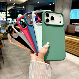Real Liquid Silicon Phone Case for iPhone 17 16 15 14 13 12 11 Shockproof with Camera Protector Mobile Accessory Guangzhou Port - Product Image 5