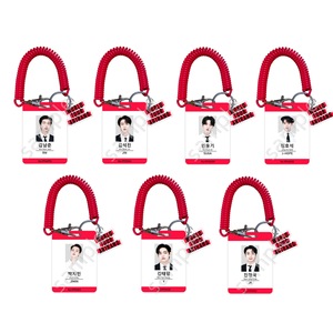 Llavero con Foto de Ídolo Personalizado, Colgante Acrílico con Cordón en Espiral para Decoración de Bolsos para Fans del K-pop - Product Image 3