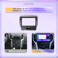 Cadre de lecteur DVD de voiture de navigation stéréo pour Isuzu D-MAX MU-X Chevrolet Trailblazer Colorado S10 de 2012 à 2016