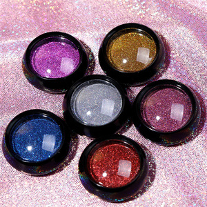Peacock Chrome Mirror Nail Powder Laser Electroplating <b>Magic</b> Pigment for Acrylic Gel Nail Art Effect - Product Image 2