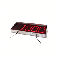 Compteur industriel durable H160 RIP avec affichage numérique à 6 chiffres, hauteur de 160 mm, entrée RS232 RS485, 230 VAC, N.B.C. Groupe Elettronica