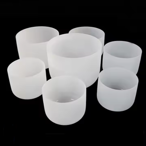 Tùy chỉnh đường kính thạch anh crucible và kích thước Lớn Thạch Anh crucible hát bát - Product Image 1