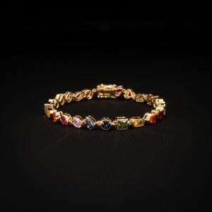 Diamond Tennis <b>Bracelet</b> Iced Out <b>Moissanite</b> Diamond <b>Bracelet</b> Rapper Jewelry Iced Out Cuban Link <b>Bracelet</b> Handmade Bulk Product - Product Image 3
