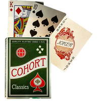 Cartes à jouer personnalisées en usine Cartes à jouer durables Cadeau créatif