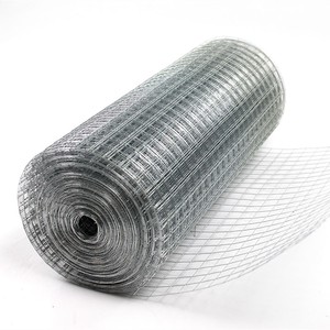 Màu xanh lá cây Đen 6x10 kích thước PVC tráng hàn dây lưới CuộN 1/2 "x 1" Nhà máy trực tiếp bán buôn - Product Image 1