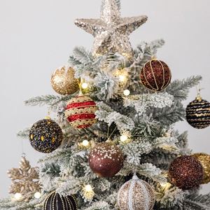 Nouveaux Ornements de Noël 2026 : Boules de Noël Colorées Incassables, Décorations Suspendues pour Arbre, Pendentifs en Mousse, Boules Peintes Colorées - Product Image 5