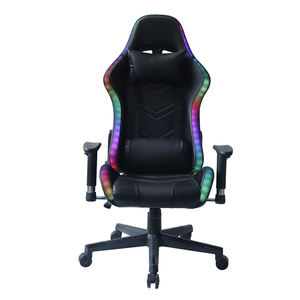 Venta al por mayor Silla De Juego económica Silla De <span class=keywords><strong>Gamer</strong></span> De cuero sintético con luces LED Silla De Juego Cadeira <span class=keywords><strong>Gamer</strong></span> - Product Image 6