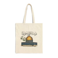 Vente en gros de sac de la Palestine sans soutien, sac fourre-tout avec cartes de la Palestine, sacs fourre-tout en toile de coton avec impression personnalisée