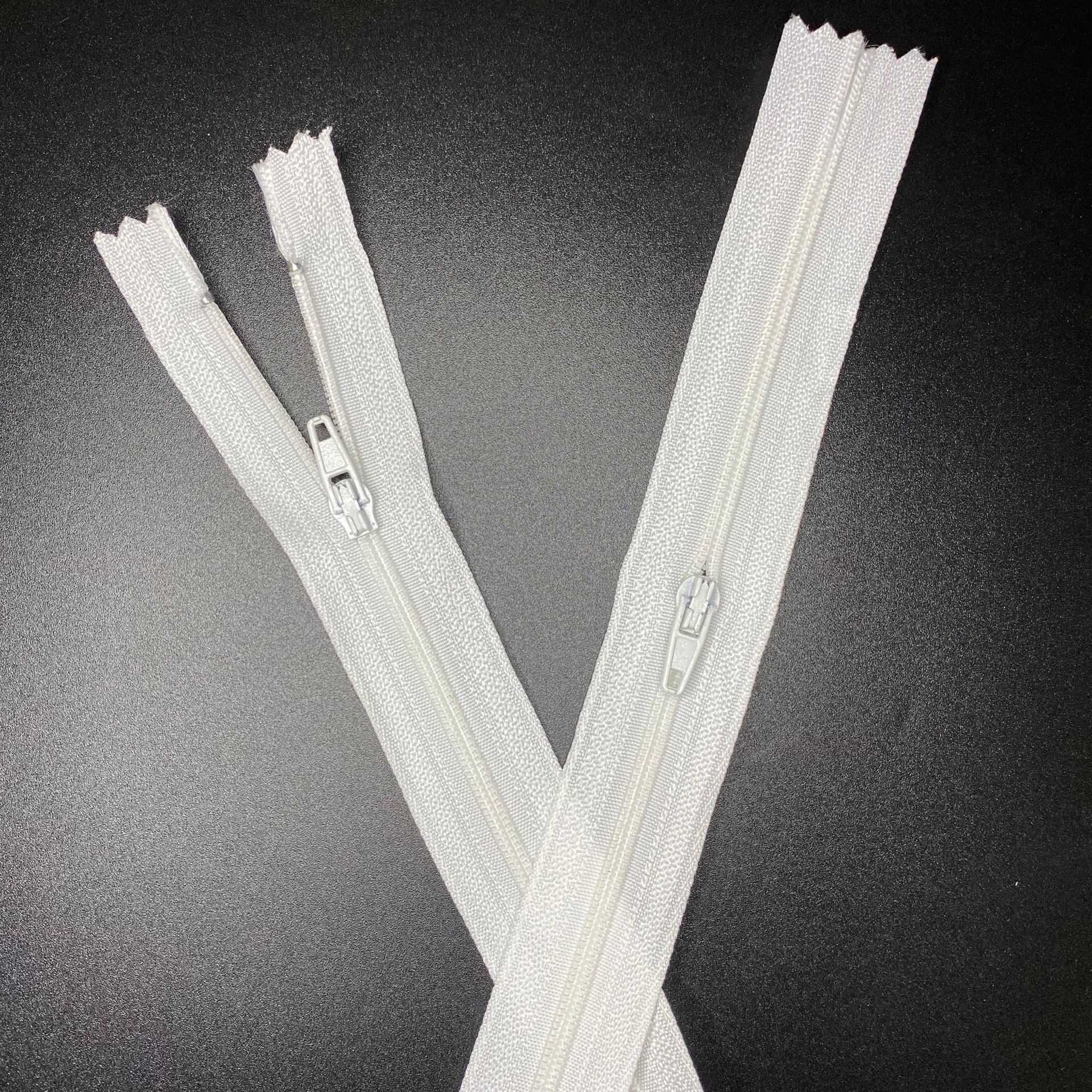 Размер 3 нейлоновая молния белая одежда аксессуары для обработки молнии для одежды чехол и сумка