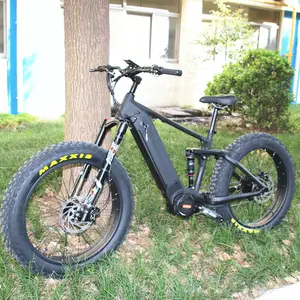 Bafang-bicicleta eléctrica m620, con batería de 48v, neumático ancho de 2023 w, 1000 pasos