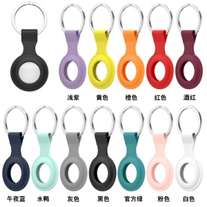 Llavero localizador a prueba de golpes, funda protectora de goma para Airtags de Apple, funda de silicona, novedad de <span class=keywords><strong>2021</strong></span> - Product Image 2