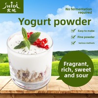 Poudre de Lait Fermeur de Qualité Alimentaire, Régulateurs d'Acidité, Sans Fermentation Requise, Saveur Originale, pour Yaourt, Smoothies et Salades de Fruits Commerciaux