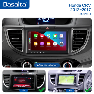 Radio de Coche Dasaita, Estéreo, Carplay, Pantalla Android, Navegación GPS, Reproductor de DVD para Honda <span class=keywords><strong>CRV</strong></span> 2012-2017, Unidad Principal de Audio Multimedia - Product Image 2