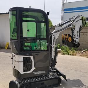 DP-12Pro 1.2t 1200kg Retro <span class=keywords><strong>Mini</strong></span> Digger CE EPA/Euro 5 được phê duyệt nhỏ gọn máy xúc giá tốt nhất <span class=keywords><strong>Mini</strong></span> Bagger với ngón tay cái clip - Product Image 2