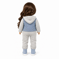 Vêtements de poupée personnalisés en gros OEM/ODM pour tenues de poupées BJD en coton