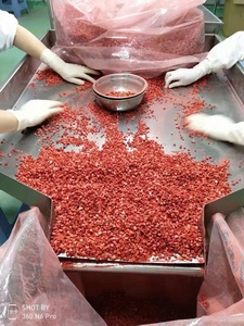 Fresas liofilizadas a granel del fabricante <span class=keywords><strong>de</strong></span> China, piezas <span class=keywords><strong>de</strong></span> frutas agrias a bajo <span class=keywords><strong>precio</strong></span>, más vendidas, 5mm, liofilizadas - Product Image 2