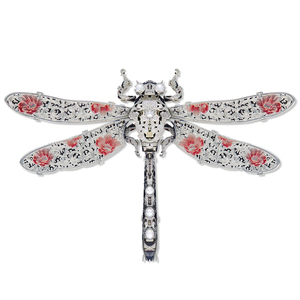 <span class=keywords><strong>Piececool</strong></span> libellule modèle métal insecte <span class=keywords><strong>3D</strong></span> métal Puzzles pour adultes bricolage à la main assemblage fête des pères nouveauté cadeaux - Product Image 1