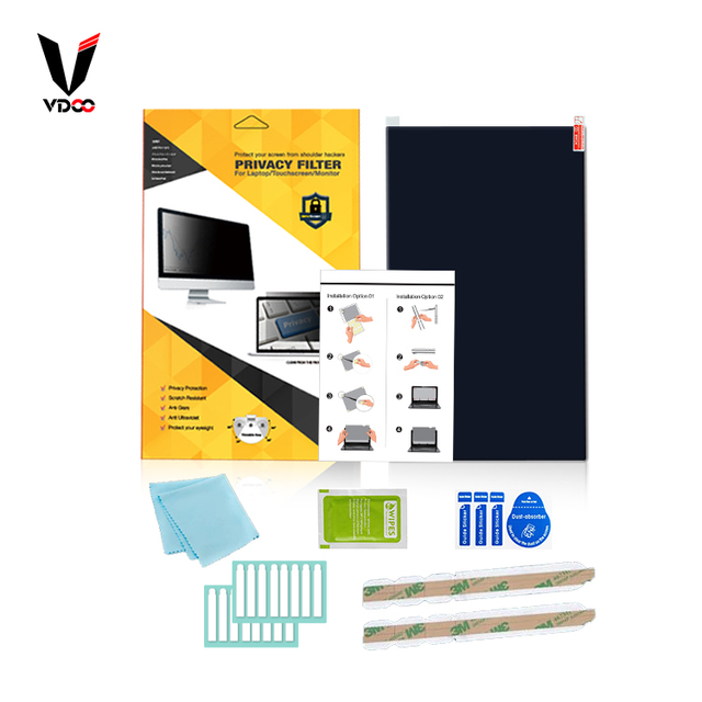 2 Way 180 Degree Anti Spy Privacy Screen Protector Guard Protection Film Privacy Filter for Laptop