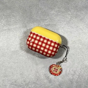 Étui de protection souple en silicone pour écouteurs, motif à carreaux contrasté avec des pois, adapté à la taille 1/<span class=keywords><strong>2</strong></span> - Product Image 5