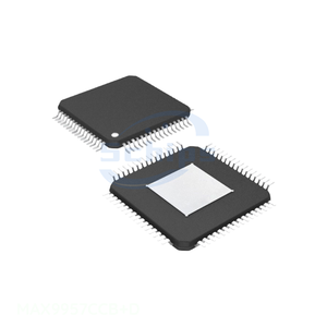 MAX9957CCB+D IC TRANSCEIVER 2/0 64TQFPEP Kit Electronic Components In Stock Interface 64 TQFP Exposed Pad - Product Image 1