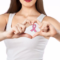 Épinglette en métal émaillé magnétique doux et dur de conception personnalisée en gros insigne broche ruban rose sensibilisation au cancer du sein épinglette